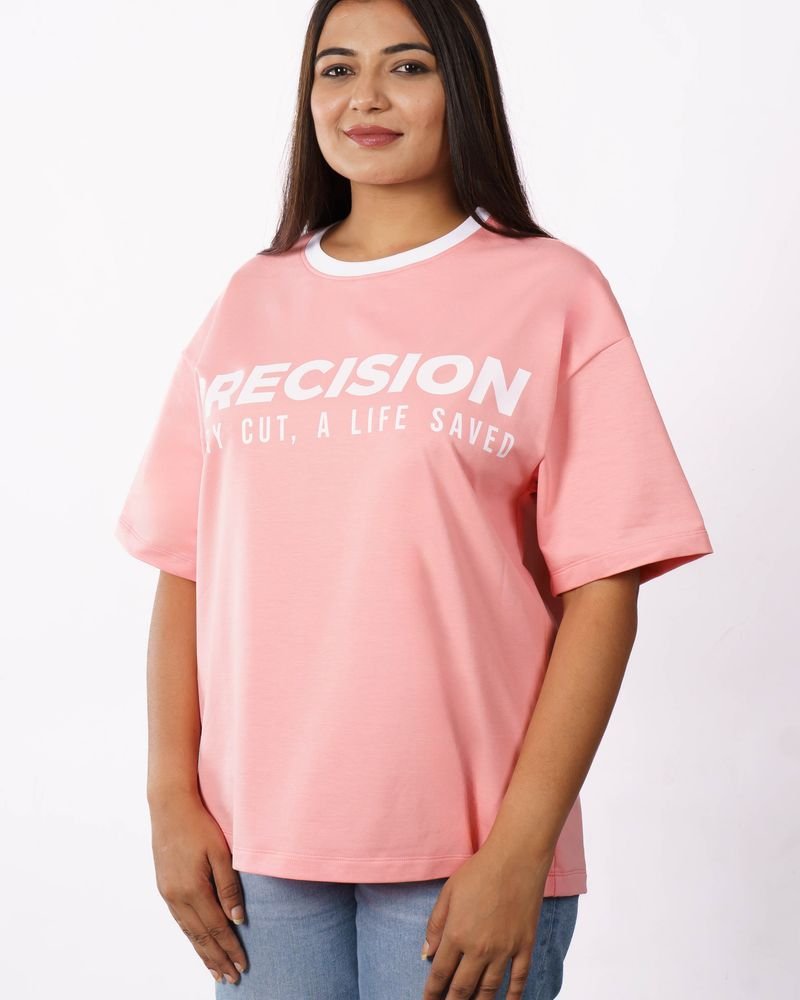 Crop Baskılı Tişört